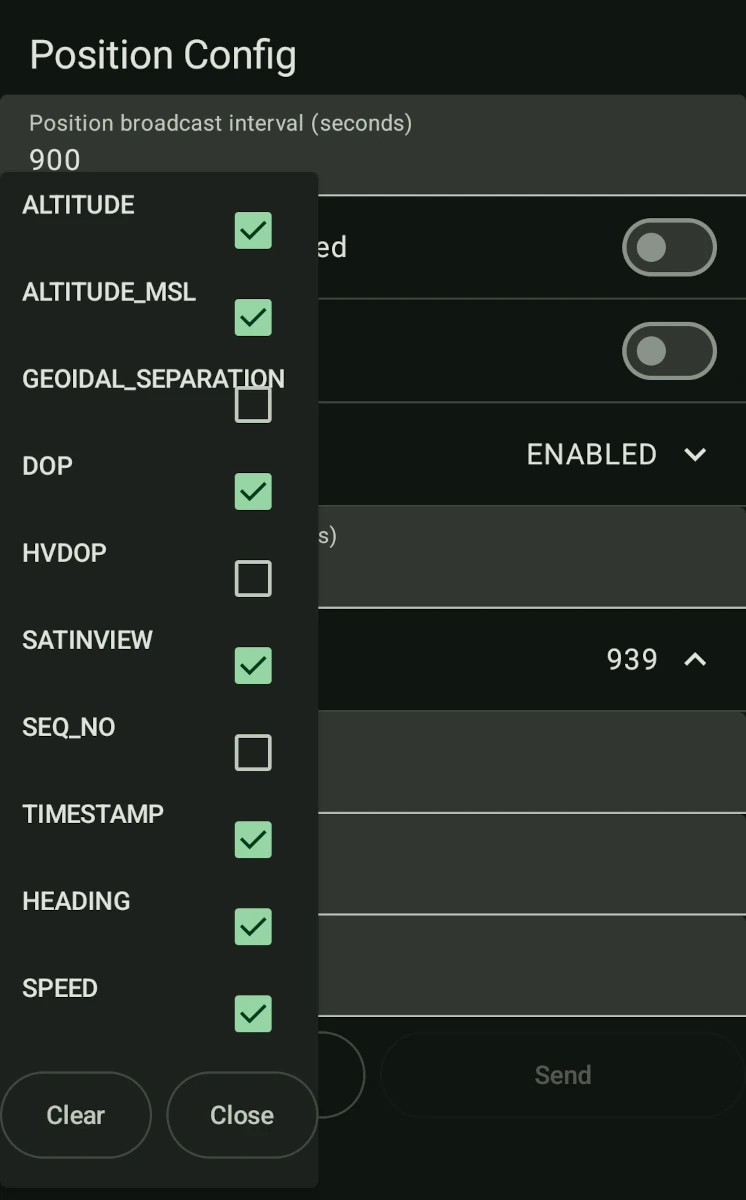 GPS Parameters